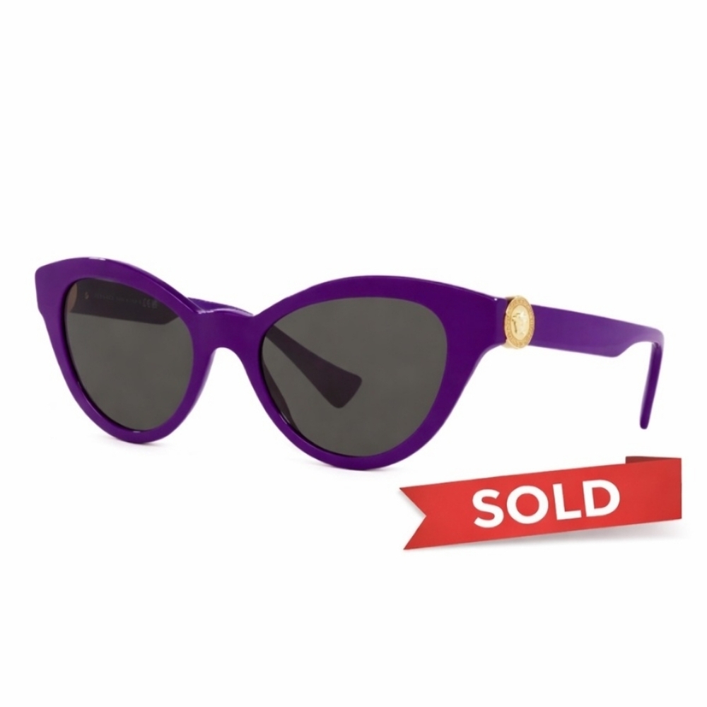 Authentic Versace Bold Purple Sunglasses